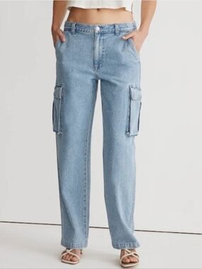 Madewell Low Slung Cargo Jeans